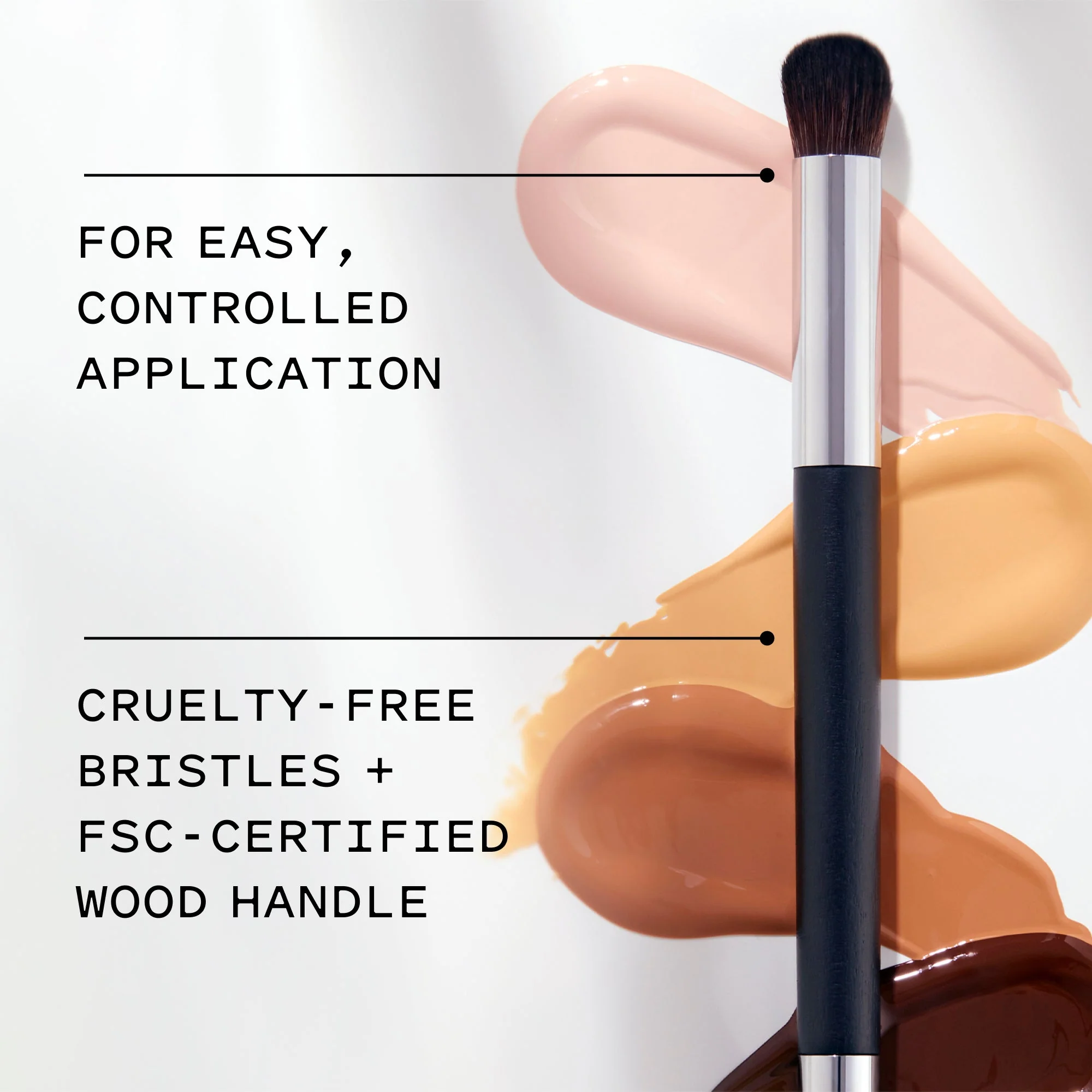 Natural Look Concealer Brush - Image 3