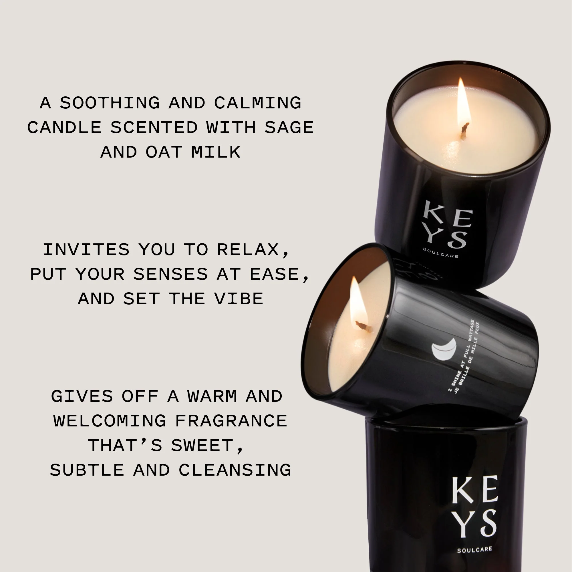 Sage + Oat Milk Candle - Image 3